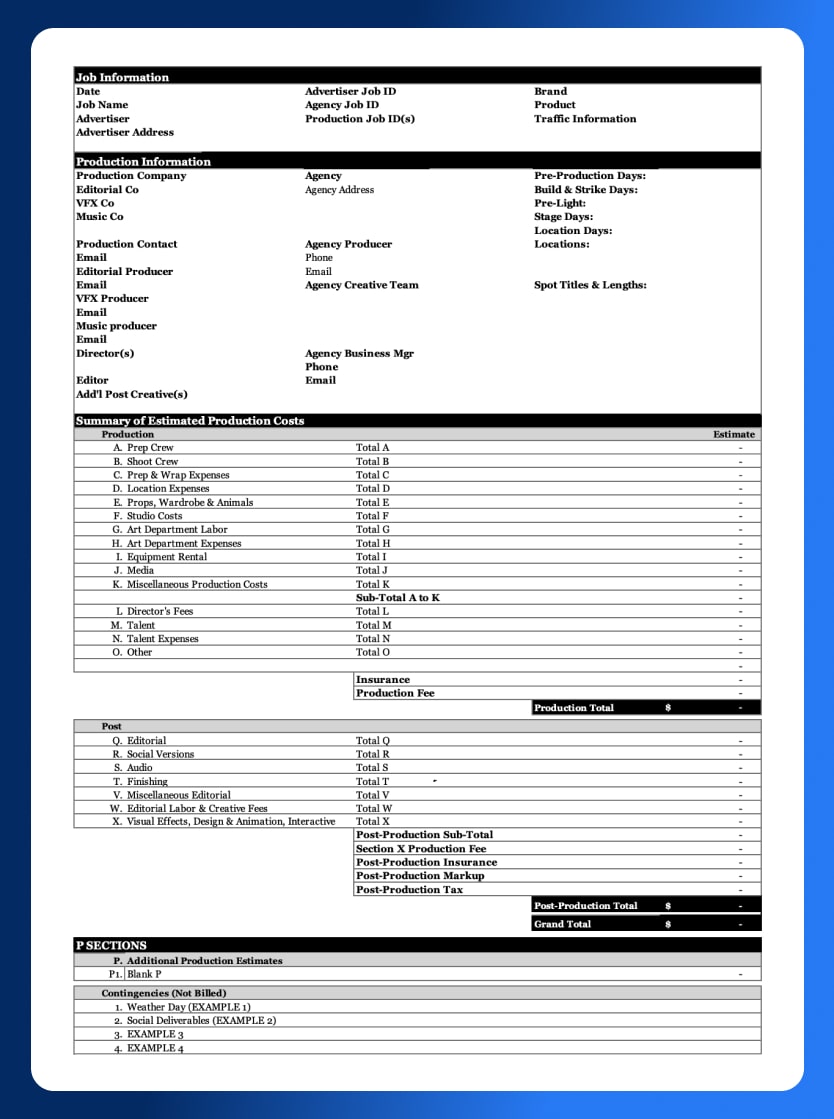 How to Fill Out the AICP Bid Form - Cover - Wrapbook