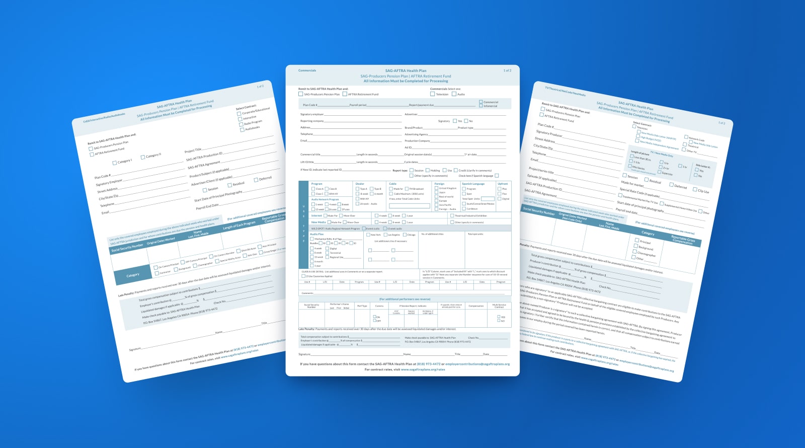 SAG-AFTRA -  Exhibit B Form - Variations - Wrapbook